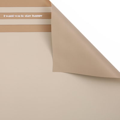 MYHC-22 57×57cm(±2cm) 단면 가장자리 가로 진주빛 필름 꽃 포장지