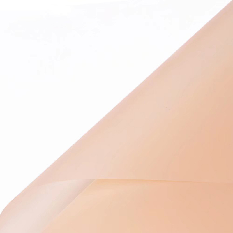 무광택 단색 반투명 ​​꽃 포장지