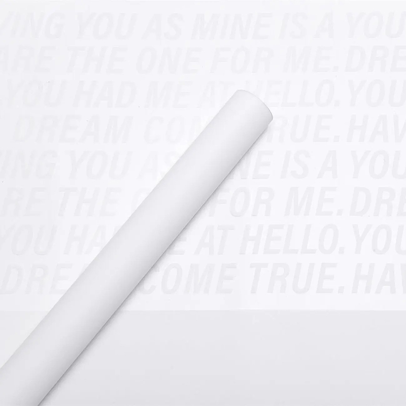 방수 코팅 아트 꽃 포장 노사 종이