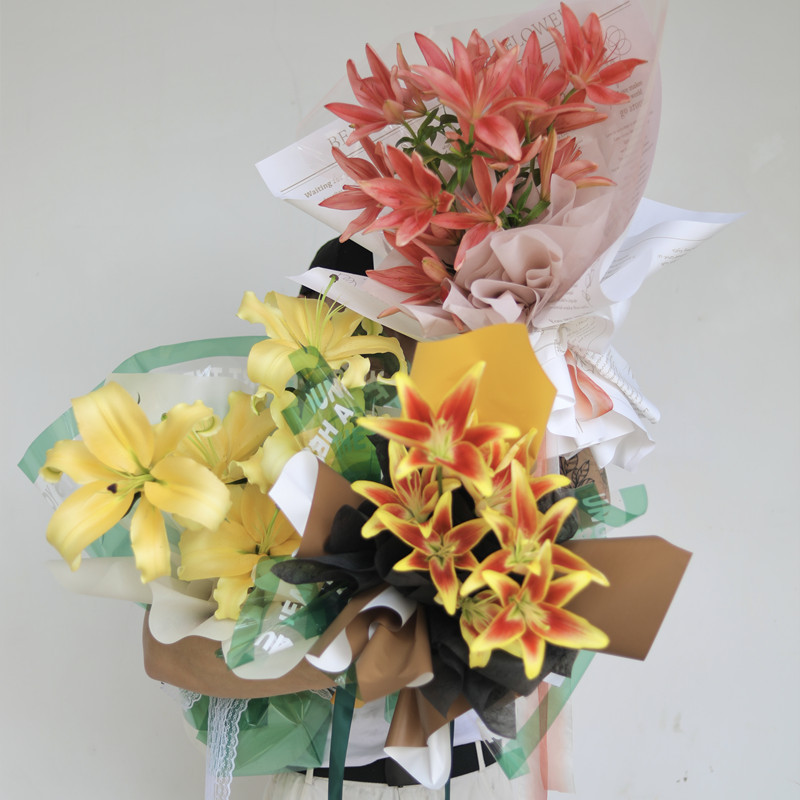 58*58cm 꽃 포장 셀로판