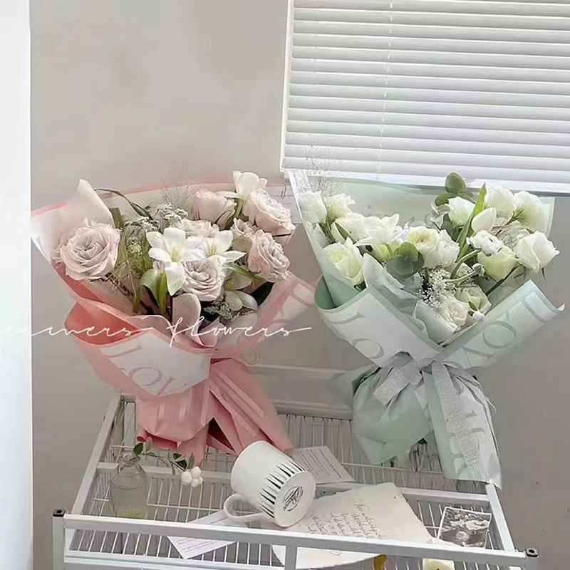 영원한 신시아 꽃다발 포장지